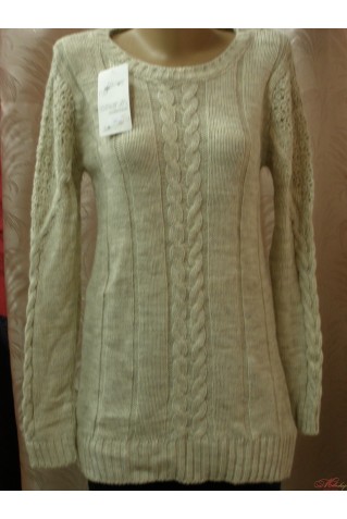 Удлиненный свитер-туника Fashion 11001